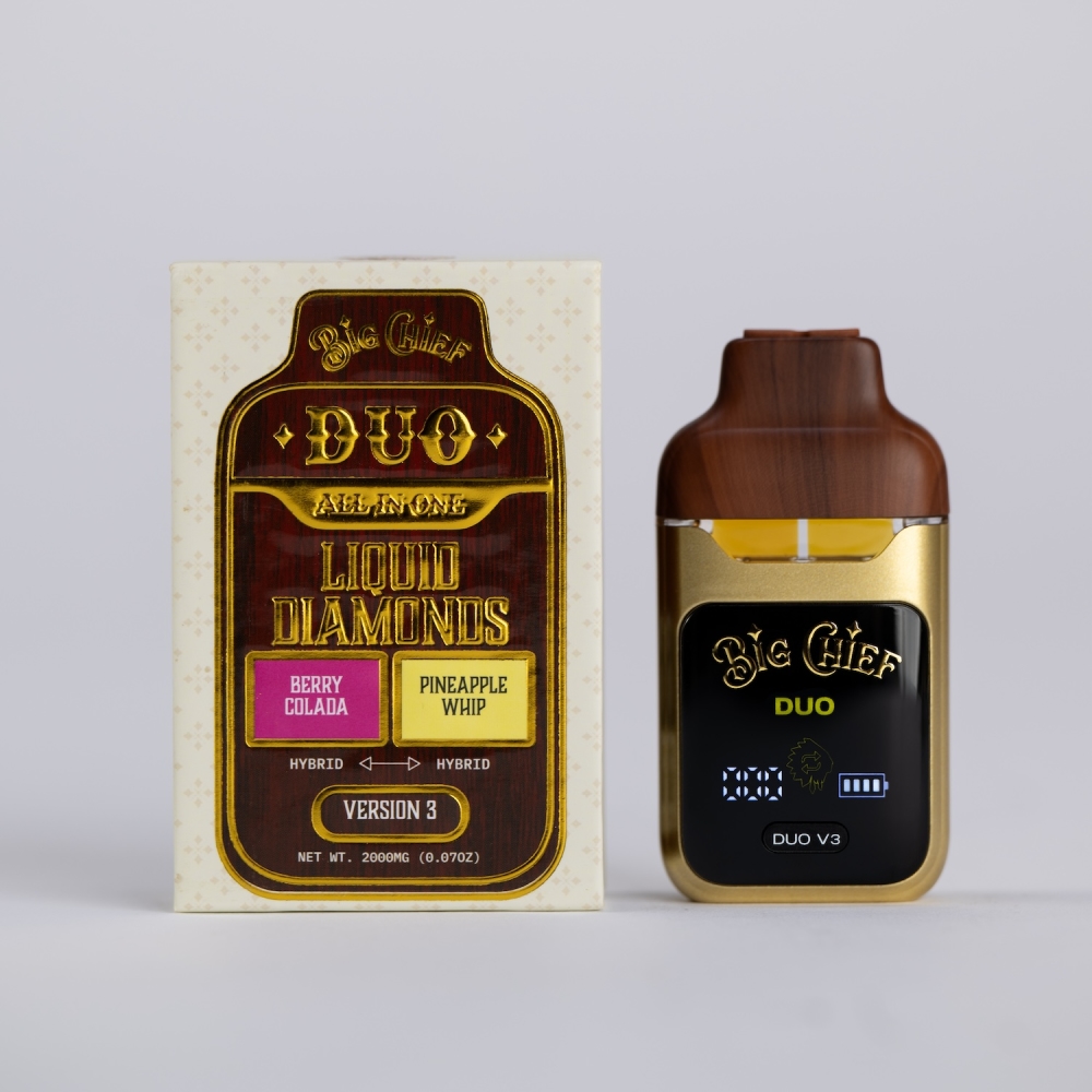 Big Chief V3 Berry Colada × Pineapple Whip DUO Liquid Diamonds All-In-One