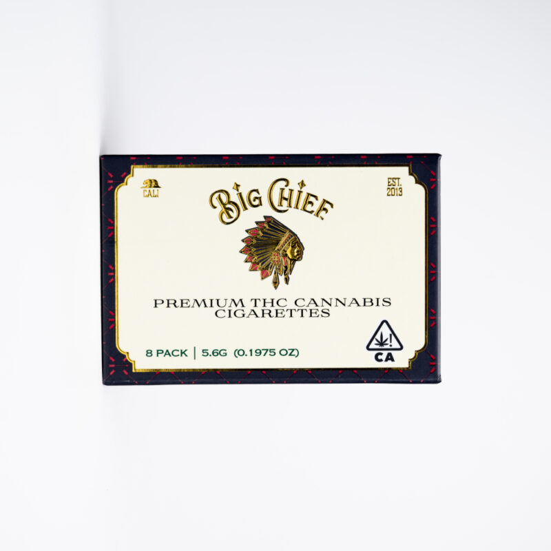 Big Chief 8PK Moroccan Peaches Infused Pre-Rolls