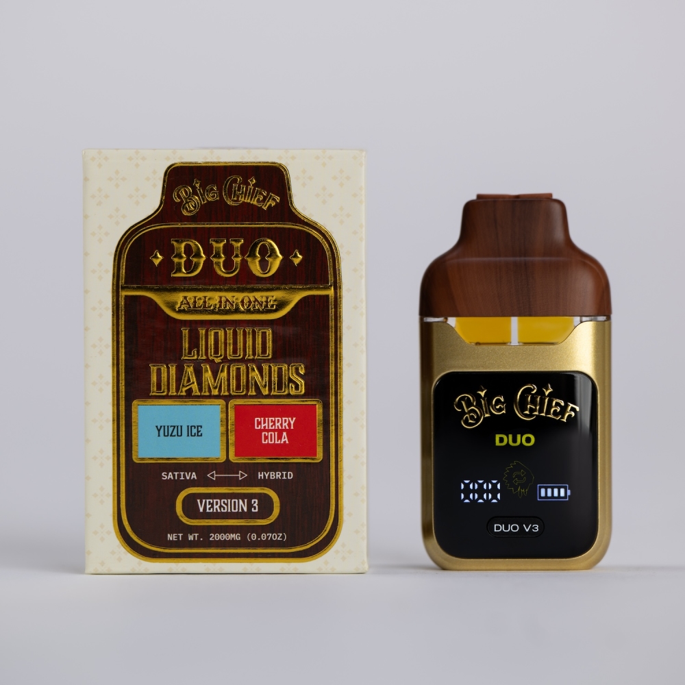Big Chief V3 Yuzu Ice × Cherry Cola DUO Liquid Diamonds