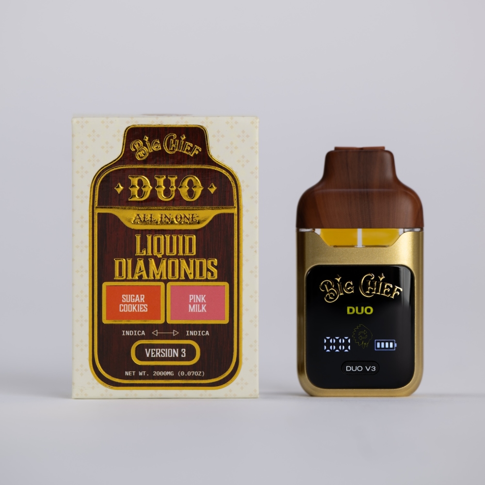 Big Chief V3 Sugar Cookies × Pink Milk DUO Liquid Diamonds